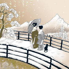 Схема вышивки «Пейзаж 2»