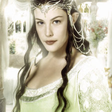 Схема вышивки «эльфийка»