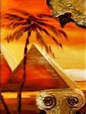 Схема вышивки «Египет4!!! (полиптих)»