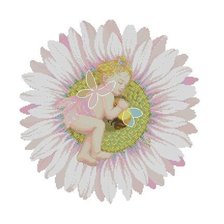 Схема вышивки «на цветке»