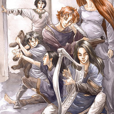 Схема вышивки «Семья Феанаро»