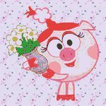 Схема вышивки «нюша»