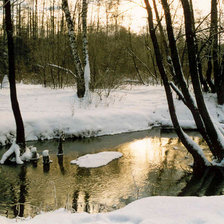 Схема вышивки «весна идет»