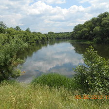 Схема вышивки «на реке»
