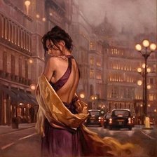 Схема вышивки «город»