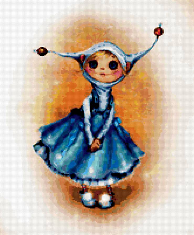 Подружка грустика - девочка.мультик - предпросмотр