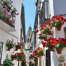 Схема вышивки «Улочки Греции»