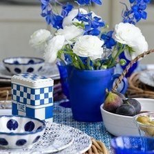 Схема вышивки «Букетик на кухню»