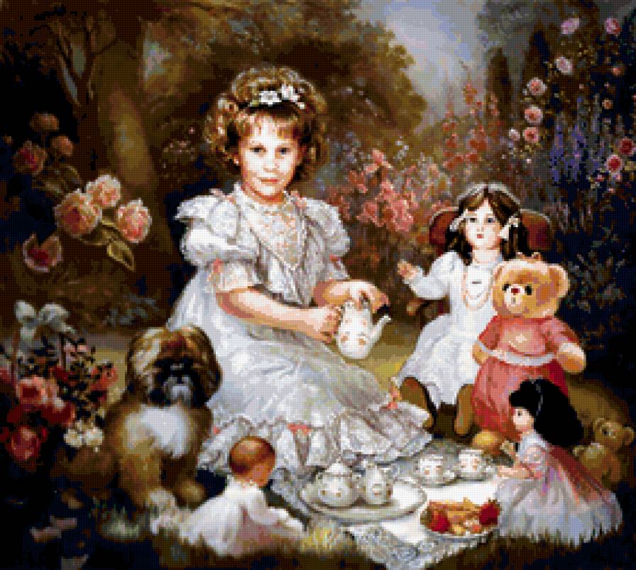 детское - девочка, игрушки - предпросмотр