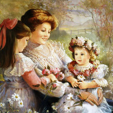 Схема вышивки «ЛЕТО»