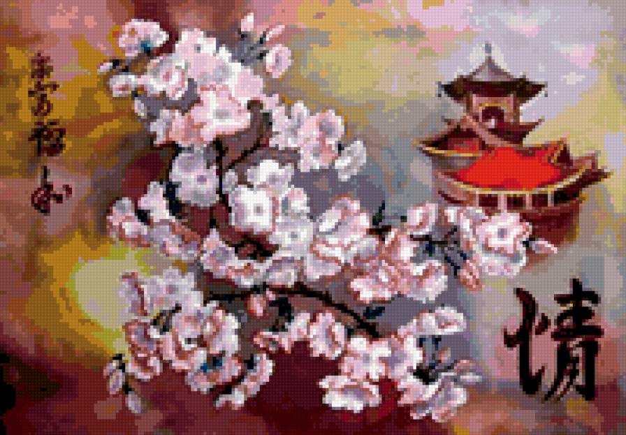 Японские мотивы - япония - предпросмотр