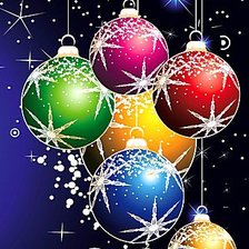 Схема вышивки «Шарики»