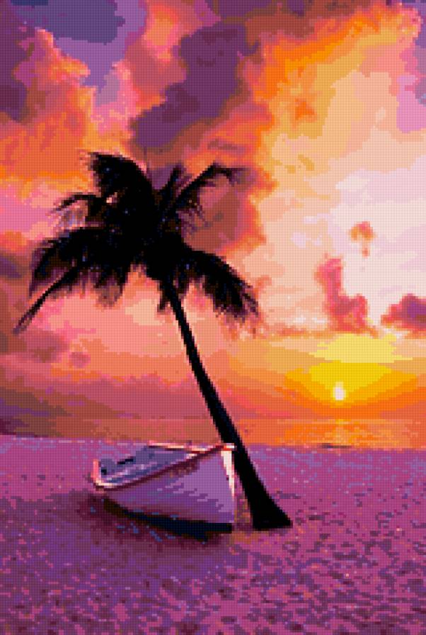 Серия Пальмы - пальмы, море - предпросмотр