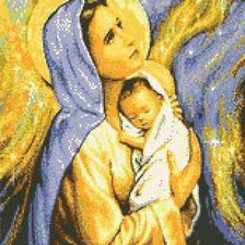 Схема вышивки «Богородица»