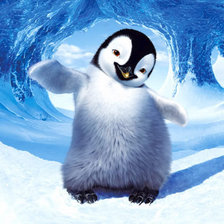 Схема вышивки «pingvin»