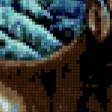 Предпросмотр схемы вышивки «Олень зимой» (№389777)