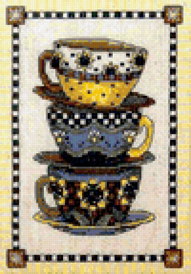 чашки - на кухню - предпросмотр