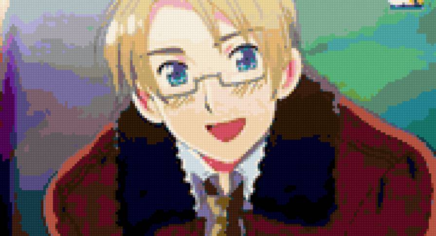 Америка - хеталия, аниме - предпросмотр