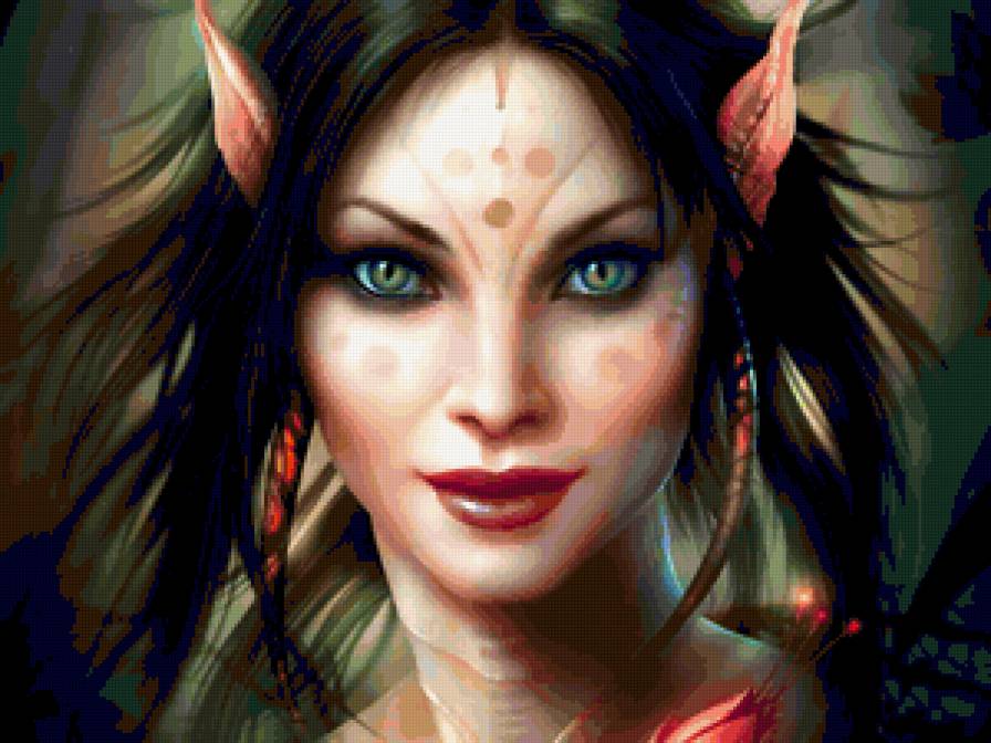 девушка - фентази - предпросмотр