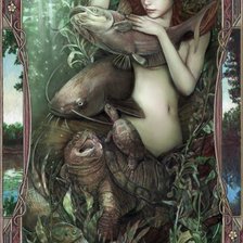 Схема вышивки «Русалочка»