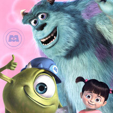 Схема вышивки «Корпорация монстров»