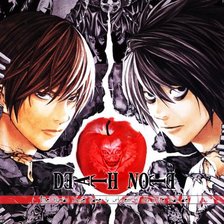 Схема вышивки «Тетрадь Смерти»