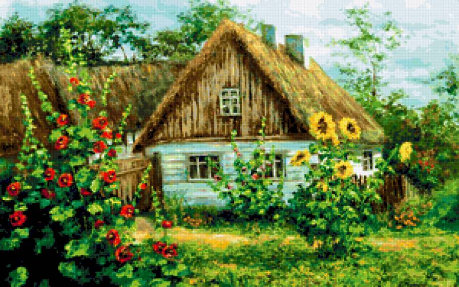 домик в деревне - предпросмотр