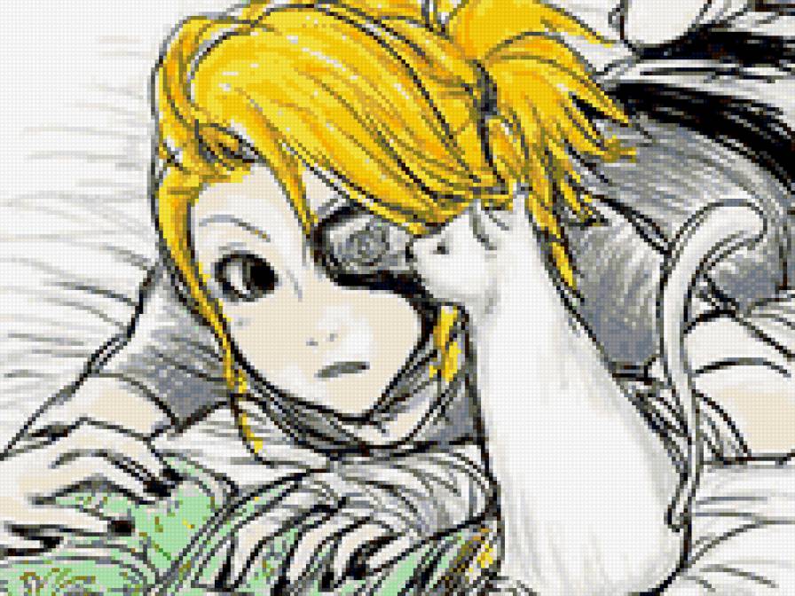 Deidara and neko - akatsuki, neko, deidara - предпросмотр