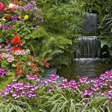 Схема вышивки «водопад»