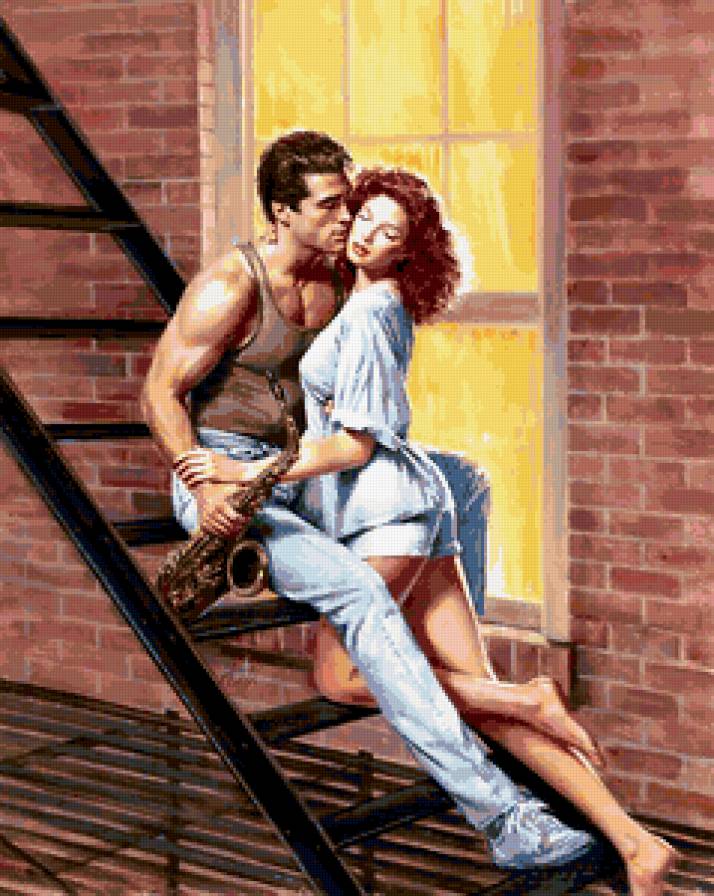 пара - влюбленные, пара - предпросмотр