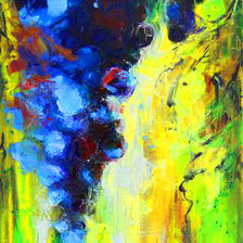 Схема вышивки «виноград»