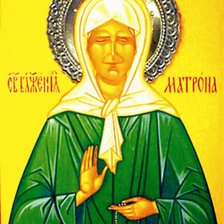 Схема вышивки «Св. Матрона Московская»