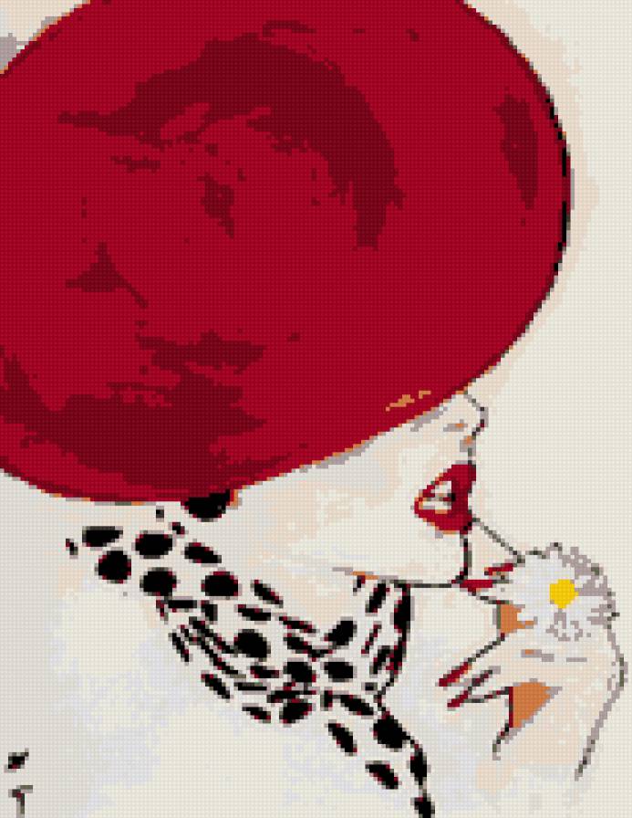 красная шляпа - красная шляпа - предпросмотр