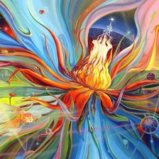 Схема вышивки «Цветок»