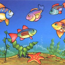 Схема вышивки «riba»