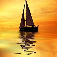 Схема вышивки «Закат»