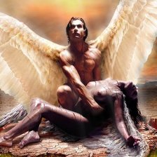 Схема вышивки «Angel»