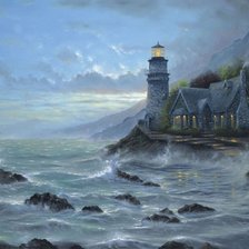 Схема вышивки «маяк»