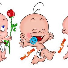 Схема вышивки «пупсики»