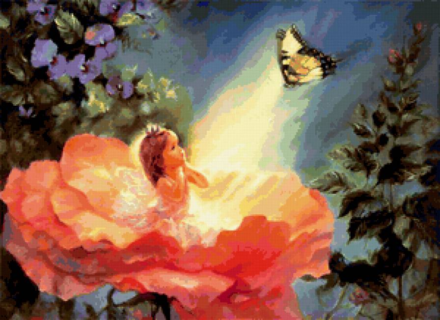 Дюймовочка - сказка, дети - предпросмотр