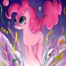 Схема вышивки «Пинки-Пай»