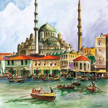 Схема вышивки «istanbul»