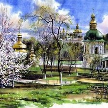 Схема вышивки «Vesna»