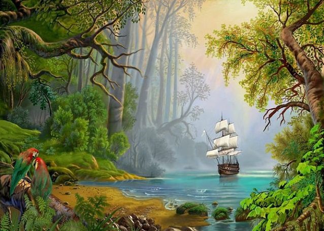 райский уголок - оригинал