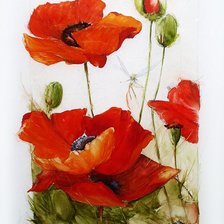 Схема вышивки «акварель»