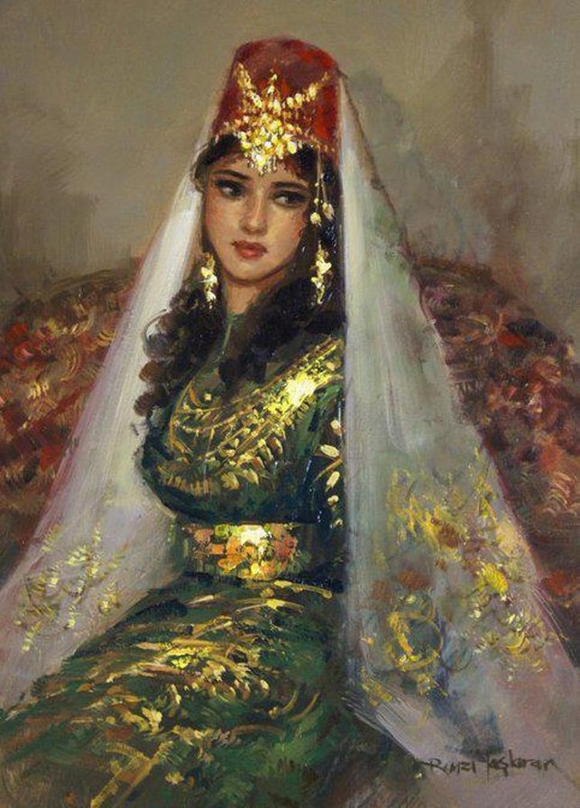 Восточная невеста - восточная красавица, женщина, девушка, женский образ, восток - оригинал