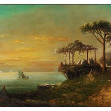 Схема вышивки «На берегу»