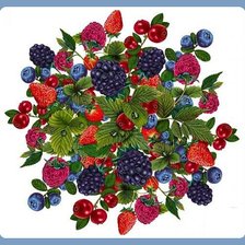 Схема вышивки «Рисунок на салфетку»