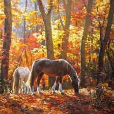 Схема вышивки «Осень»