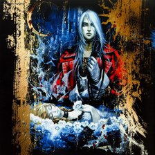 Схема вышивки «Castlevania»